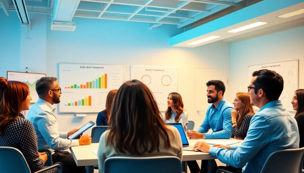 Enhancing workforce development through a collaborative workshop setting with engaged participants.