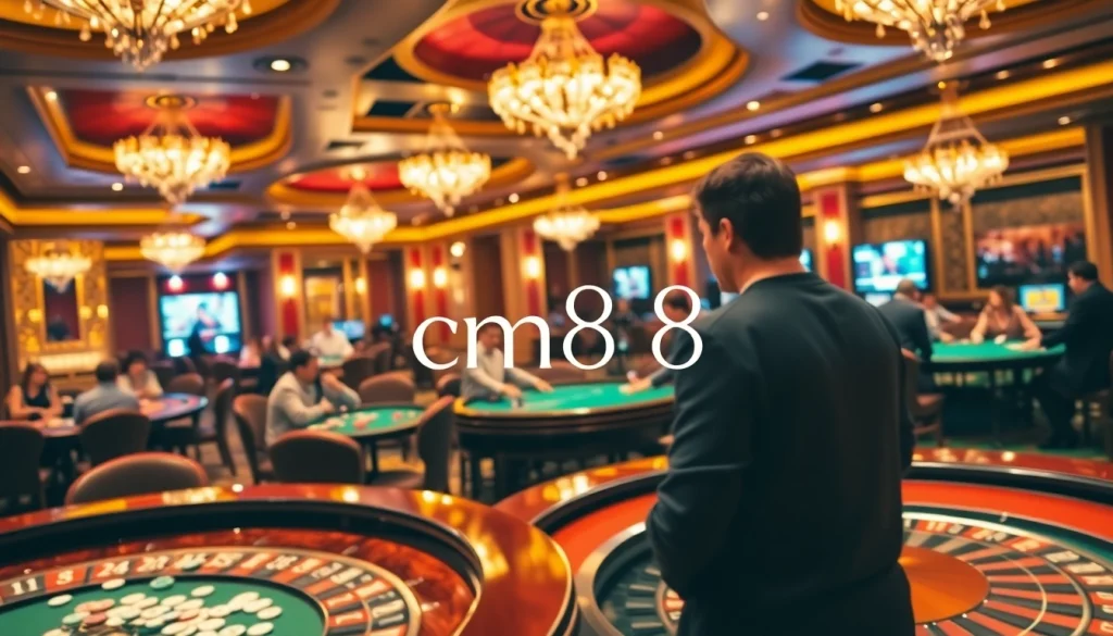 Experience thrilling gameplay at cm88 by engaging in classic casino games with lively atmosphere.