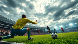 ผลบอลวันนี้ ติดตามการเซฟของผู้รักษาประตูในเกมฟุตบอลที่มีคนเชียร์อยู่มากมาย