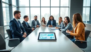 Engaging professionals discussing Acquisition Planning strategies during a business meeting.