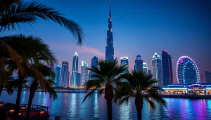 Discover exciting things to do in Dubai with vibrant skyline views and modern attractions.